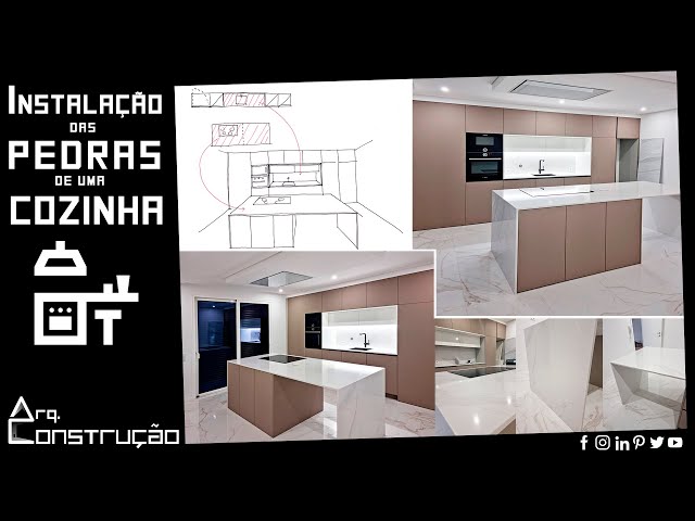 Acompanhamos a instalação das PEDRAS de uma COZINHA! Queres saber como se faz? Vê aqui todo o processo