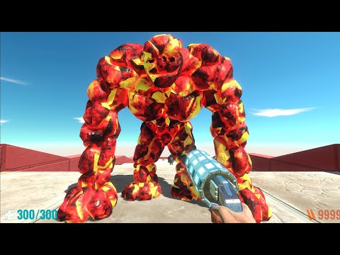 FPS DEATH RUN with ALL WEAPONS on ISLAND - Animal Revolt Battle Simulator