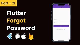 Part-21 Flutter Firebase Forgot Password || Flutter Firebase Tutorials in Hindi/Urdu
