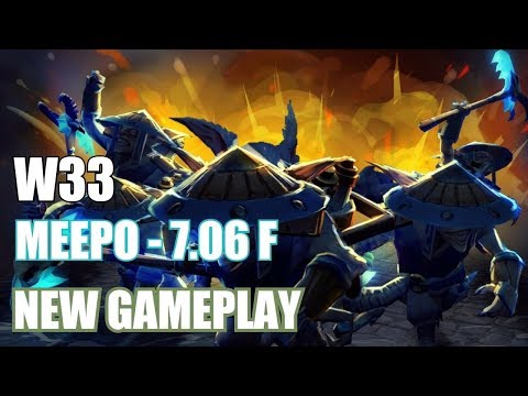 w33 Meepo Master New Gameplay  - Abed Meepo Rival Dota 2