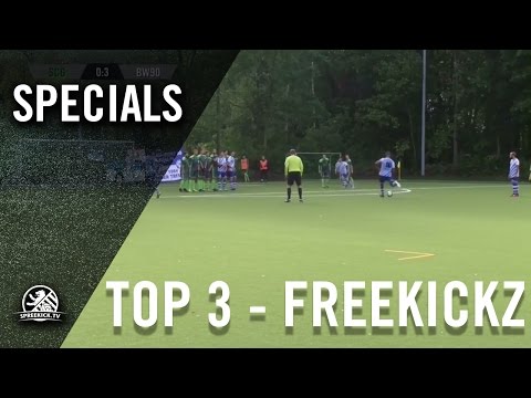 Die Top 3 Freistöße 2016 | SPREEKICK.TV