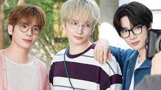 TOMORROW X TOGETHER・BEOMGYU＆TAEHYUN＆HUENINGKAIがメガネ姿に！　一番似合うメンバーは？　眼鏡市場「Crapt」新WEBCM＋インタビュー