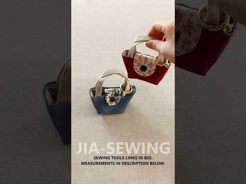 Tiny Bags/Accessories✨ | DIY | Quick Sewing Tips No.168
