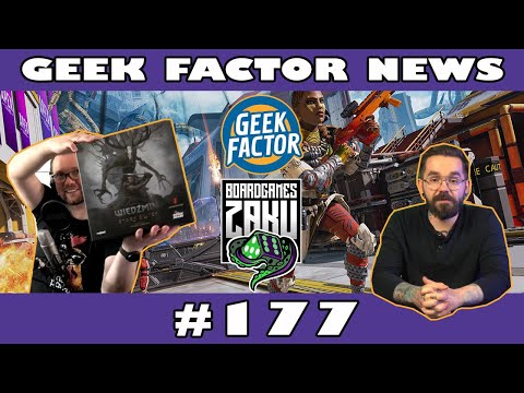 Geek Factor News 177 - Przegląd Kickstarterów i Premiery Czerwca