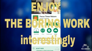 HOW TO ENJOY BORING WORK WITH INTEREST