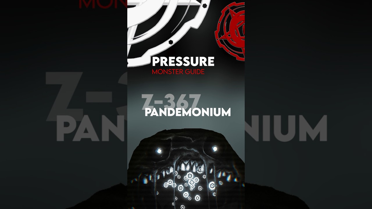 Pandemonium Z-367 - Pressure Monster Guide #roblox #pressure #shorts