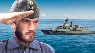 British Grenadiers playin in the background -1:50 - Joining The Navy