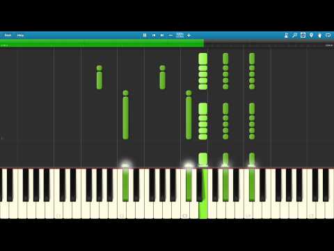 The A La Menthe Ocean's 12 piano tutorial - synthesia