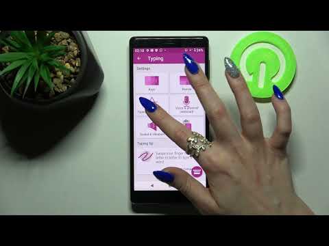 How to Turn On / Turn Off Typing Automatic Correction on SONY Xperia XZ2 // Text Correction