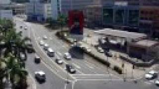 preview picture of video 'Intersection At Kota Kinabalu City Centre'