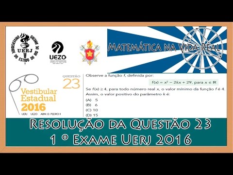 Resolução Questão 23 - 1º Exame de Qualificação Uerj 2016