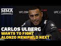 Carlos Ulberg Wants ‘Great Matchup’ Against Alonzo Menifield Next | UFC 281 | MMA Fighting