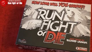 Board to Death TV - Board Game Reviews - Run, Fight, or Die! video thumbnail
