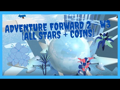 Adventure Forward 2 - W3 - [All Stars + Red Coins]