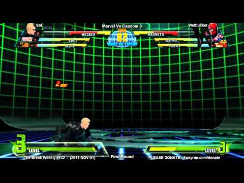 The Break Weekly #132 - MvC3 FR - SoL VS Wetbucket