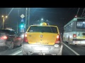 Bucharest At Night In Time Lapse