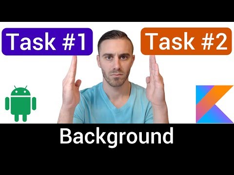 PARALLEL Background Tasks with Kotlin Coroutines ASYNC AND AWAIT