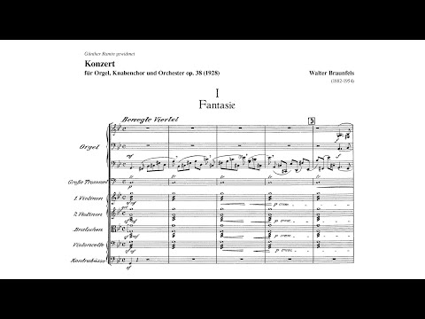 Walter Braunfels – Organ Concerto