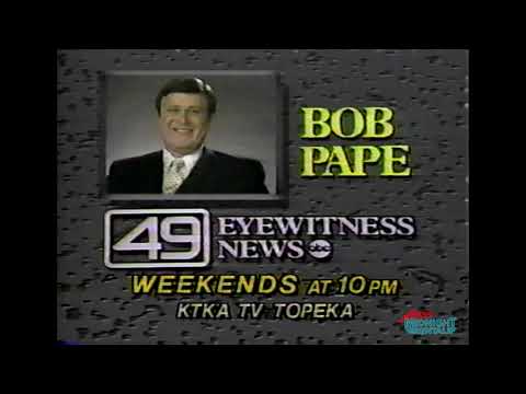 1986 KTKA-TV 49 Topeka 80's Commercial Block 9