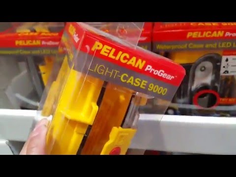 Costco pelican  progear 9000 light case