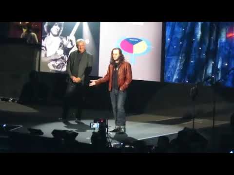 Yes Miscellany: 4/7/17 - Rock and Roll Hall of Fame - Geddy Lee and Alex Lifeson Introduce Yes