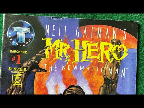 5-Minute comic review - Neil Gaimen - Mr. Hero