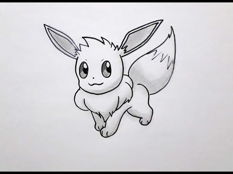 How To Draw Eevee | Pokemon | In Few Easy Steps - YouTube