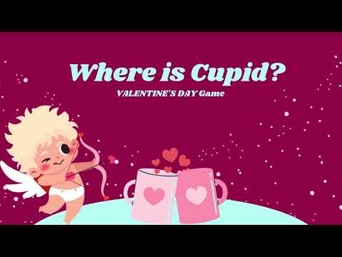 Where is Cupid? Valentine's Day Game with Prepositions