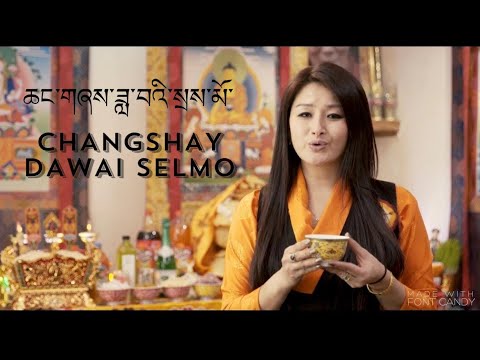 Passang Lhamo's Official song  ཆང་གཞས་ཟླ་བའི་སྲས་མོ་ "Changshay Dawai selmo