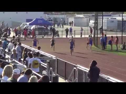 VarB 200m vs Marina & Edison 4-2-15 - Los Alamitos Boys