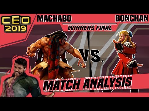 SFV AE Match Analysis: CEO 2019 Top 8 WINNERS FINAL - Machabo vs. Bonchan