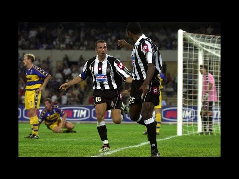 FULL MATCH - JUVENTUS 2-1 PARMA (2002 SUPERCOPPA ITALIANA)
