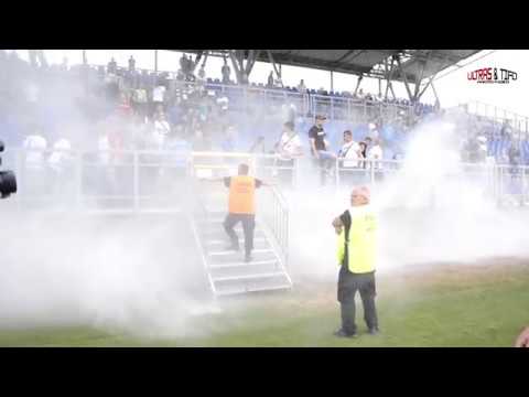 Reprymenda kibiców Pogoni Siedlce po przegrnamy meczu z Garbarnią (13.06.2018)