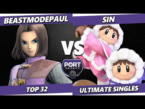 Port Priority 9 - BeastModePaul (Hero) Vs. Sin (Ice Climbers) Smash Ultimate - SSBU