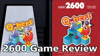 Q*bert Atari 2600 Review - The No Swear Gamer Ep 295