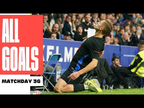 ALL GOALS MATCHDAY 36 LALIGA EA SPORTS 2024/25