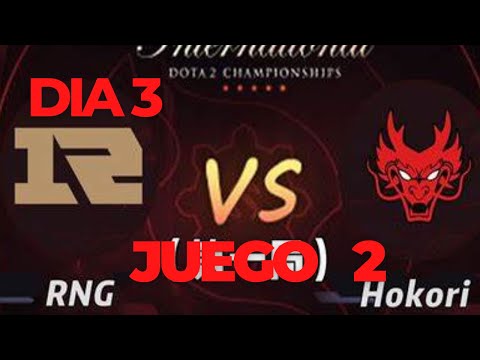 🔥😱HOKORI vs RNG GAME 2 BO2   😱🔥 The International 2022  Group Stage DOTA 2