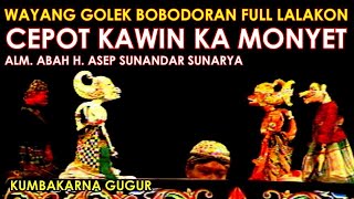 Download lagu Wayang Golek Asep Sunandar Sunarya Bobodoran Full Lalakon l Cepot Kawin ka Monyet - Kumbakarna Gugur mp3