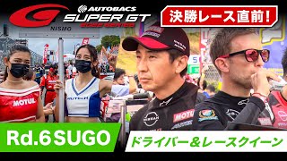 間もなく決勝レーススタート！ Rd.6 SUGO ドライバー＆レースクイーン