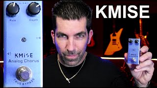 Video thumbnail for Kmise Analog Chorus Pedal - Demo & Review by Fretboard Diaries