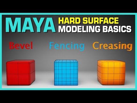 Maya Hard Surface Modeling for Beginners