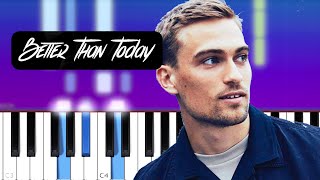 Rhys Lewis - Better Than Today (Piano Tutorial)