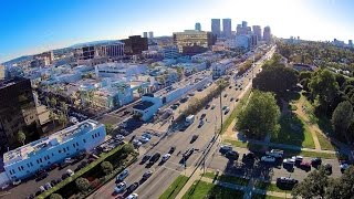 preview picture of video 'Aerial Hollywood Video in Beverly Hills with Drone'