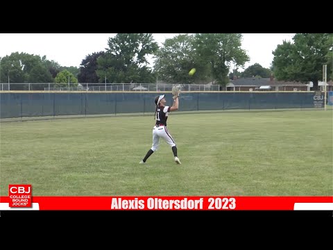 Alexis Oltersdorf 2023 First Base/Outfielder Softball Skills Video