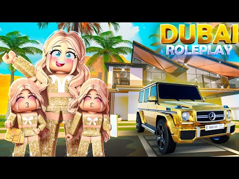 WE MOVED TO DUBAI IN ROBLOX! (ROBLOX DUBAI RP)