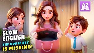 Mom Couldn't Find Her House Keys... She Forgot Everything! | Slow English (A2)