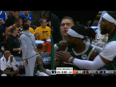 Patrick Beverley gets mad and throws ball at fan after eliminated from playoffs