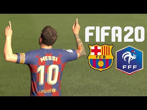 FIFA 20 ROAD TO DIVISION 1 PART 88 - BARCELONA VS FRANCE - FIFA 20 Online Seasons Gameplay