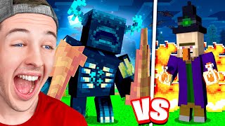 The WARDEN vs WITCH! (Weirdest Minecraft Animation)