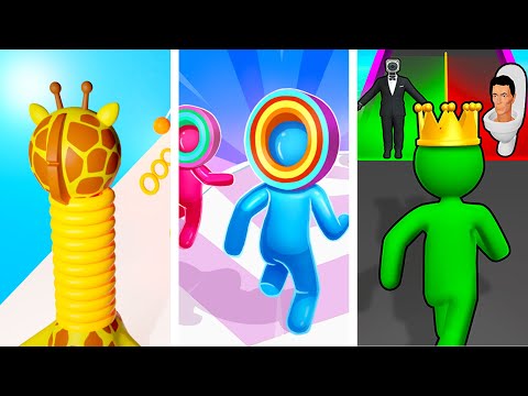 Long Neck Run Vs Layer Man 3D Vs Giant Rush🍉🍉🍉Walkthrough Gameplay QQ9853